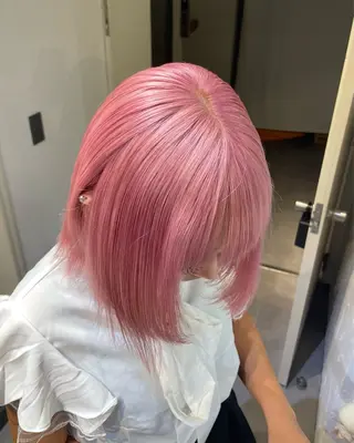 カラー ikiRu ﾊｲﾄｰﾝ/渋谷のヘアスタイル