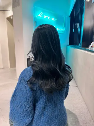 ロング カラー ロカリタ 河原町三条所属・🌐👽フクイ キララ🌎💎のヘアスタイル