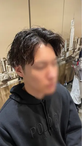 メンズ L’Aube ami所属・佐野 拓海のヘアスタイル