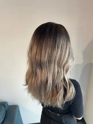 ミディアム カラー La fith hair ray所属・メンズ/パーマ/ ブリーチ/KAITOのヘアスタイル