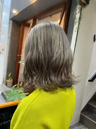 ミディアム nico🏁 rihoのヘアスタイル