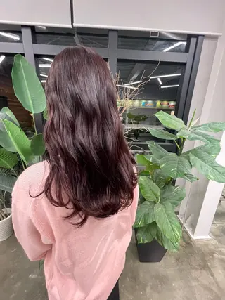 セミロング LITA hair所属・鄭 弘志のヘアスタイル