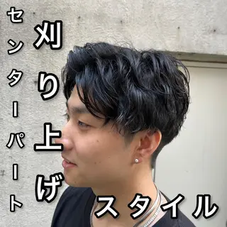 ミディアム パーマ メンズ 🏆メンズヘア特化 🥇代表りんぺーのヘアスタイル