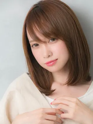 ミディアム ace share salon所属・韓国風パーマ/ 菅沼 成郷のヘアスタイル