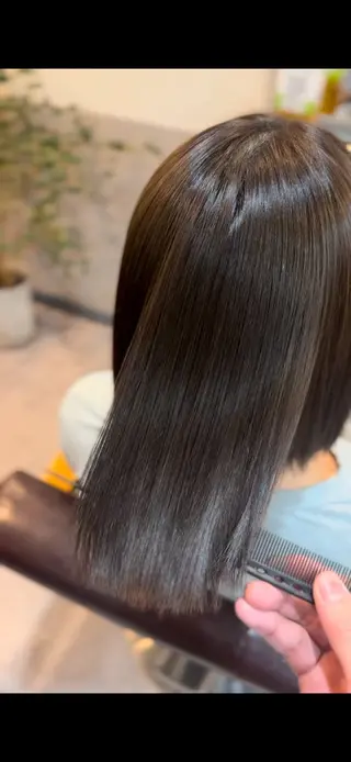 ショート カラー ヘアケア専門店 Nerine 松戸駅西口 きてみてまつど通り店所属・🫧髪質改善🫧/ ひじりなり🍏のヘアスタイル