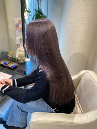 カラー ハイトーン✨艶髪💘 💘 AYANO💘のヘアスタイル