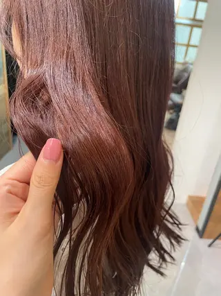 ロング カラー 高梨 菜々のヘアスタイル