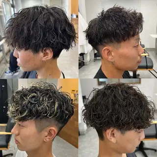 パーマ メンズ 縮毛矯正/メンズ パーマWATARUのヘアスタイル