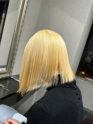 ショート カラー ハイトーン/ブリーチ カラー/SHOGOのヘアスタイル