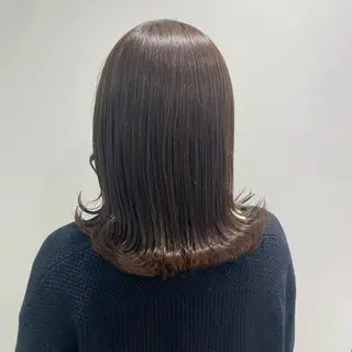 ミディアム カラー パーマ ヘアアレンジ メンズ キッズ ネイル マツエク・マツパ アイブロウ Lumo所属・💖横浜ブリーチなし 💖MIHOのヘアスタイル