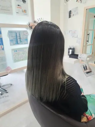 セミロング HIDEMI🍀 髪質改善【HACO】のヘアスタイル