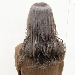 セミロング カラー レイヤー/韓国❣️ 髪質改善/亘紘輝のヘアスタイル