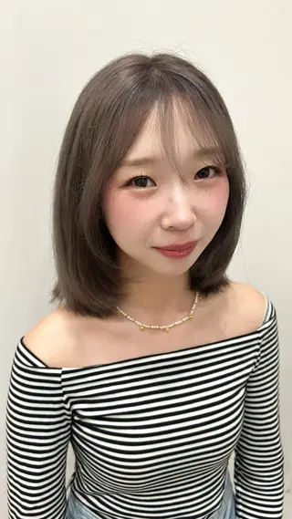ミディアム カラー メンズ特化美容師👾 チカのヘアスタイル