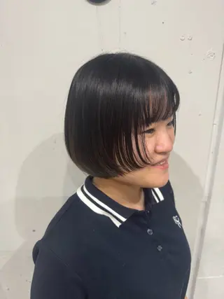 ショート 藤田 紋芽 Jr.stylistのヘアスタイル