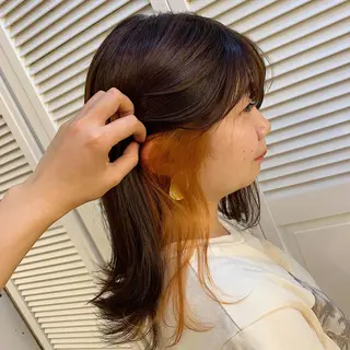 ミディアム カラー GO TODAY SHAiRE SALON 町田店所属・🫧大森 知夏🫧のヘアスタイル