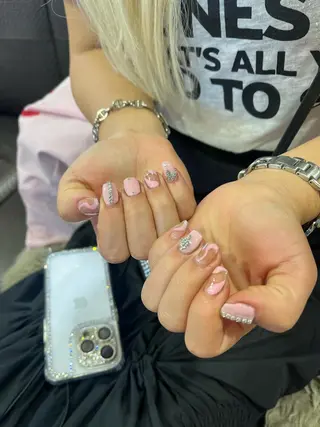 ネイル 海外girl🤎 透明感ベージュmaoのその他イメージ