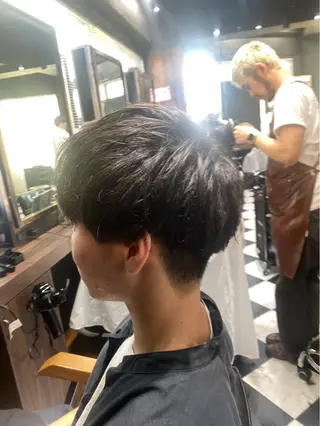 メンズ カット¥1100 / 𝙍𝙪𝙣𝙖⟡.のヘアスタイル