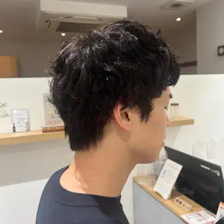 パーマ メンズ こだわりカラー🕊️ 坪井美南🌼のマツエク・マツパデザイン