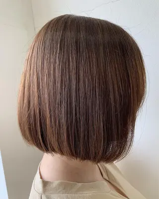 ミディアム カラー パーマ ヘアアレンジ メンズ キッズ ネイル マツエク・マツパ 川上 有香のヘアスタイル