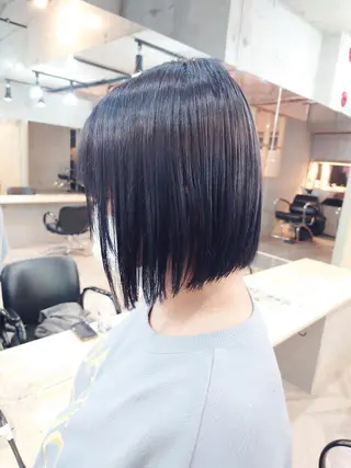 ミディアム カラー ANGELICA 難波店のヘアスタイル