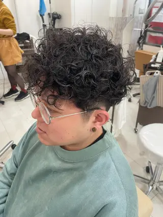 メンズ 中野 健人のヘアスタイル