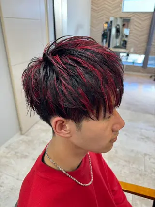 カラー 古谷 礼穏のヘアスタイル