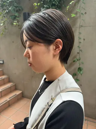 ショート ボブ/ショート 吉田竣のヘアスタイル