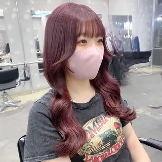 ロング カラー 💗💗韓国レイヤー yu-ki💗💗のヘアスタイル
