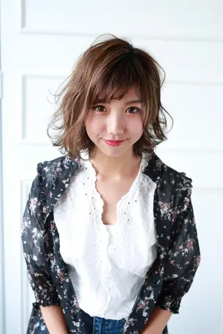 ショート LEVIJU hair所属・韓国ヘア🕊村上 ののこ🕊のヘアスタイル