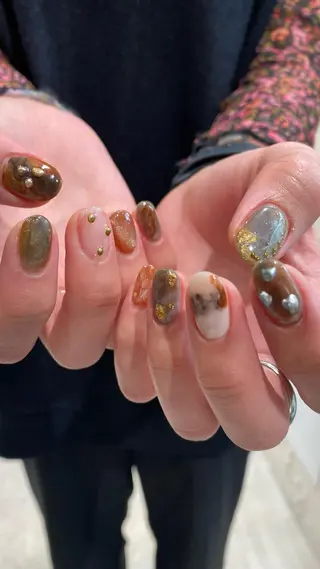 ネイル 平野葵🎀 hair/nailのネイルデザイン