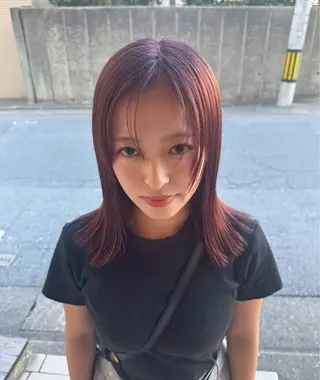 カラー 今泉/KAI🦓艶髪 ボブ/ミニボブのヘアスタイル