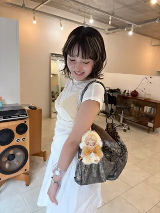 ショート カラー NOUN所属・eri kinjoのヘアスタイル