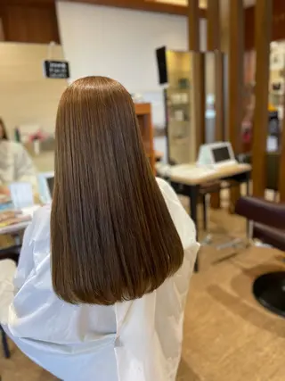 ロング 仙石 愛のヘアスタイル