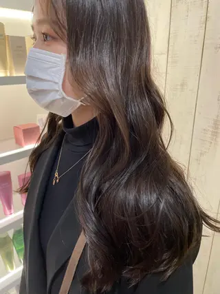 ロング 韓国ヘア🇰🇷船橋 髪質改善/上野愛果のヘアスタイル