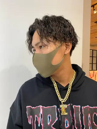 パーマ メンズ NYLON所属・TopStylist ⭐️HIKARU⭐️のヘアスタイル