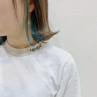 ショート カラー SAKURA 原宿所属・なかの たくみのヘアスタイル