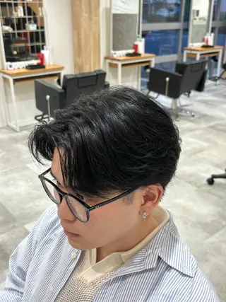 メンズ 河崎 航大のヘアスタイル