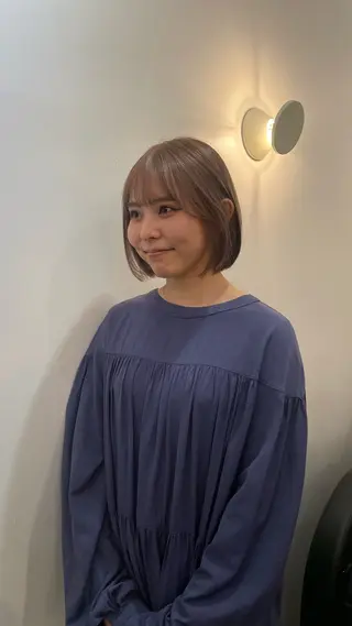 ミディアム カラー 原宿/ケパーマ 🧺ユウマのヘアスタイル