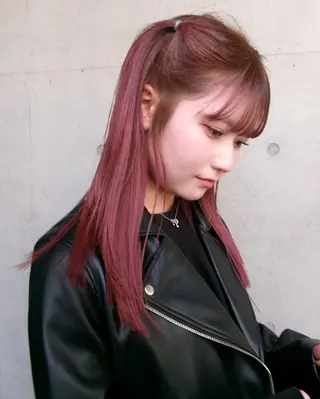 ロング 透明感カラー ‎🤍Harukaのヘアスタイル