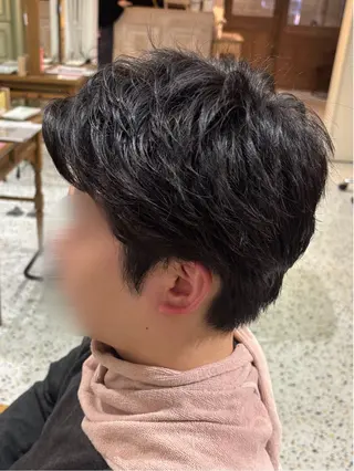 パーマ メンズ 相原 菜々香のヘアスタイル
