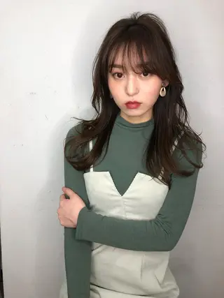 ロング SALOWIN吉祥寺suite店所属・似合わせレイヤー 🇰🇷荒木洋文のヘアスタイル