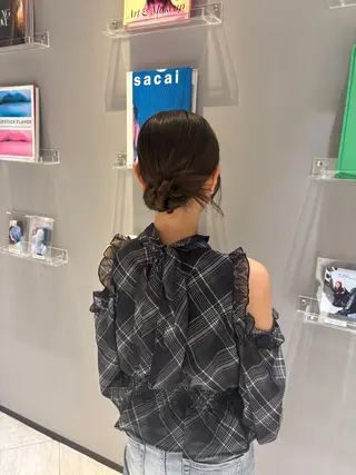 ヘアアレンジ 誰もが憧れる艶髪✨ /アレンジヘア🎀のヘアスタイル