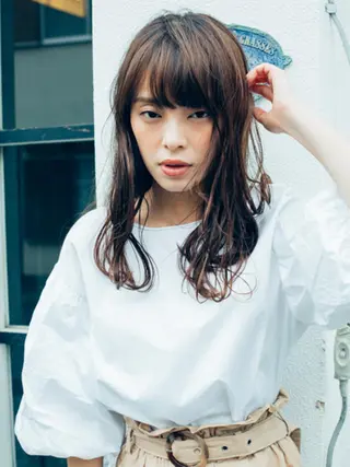 セミロング 🌼🍀elu高 橋康太郎🍀🌼のヘアスタイル