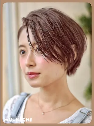 ショート mu-kichi 吉祥寺所属・白石枝梨🌈 mu-kichi🌈のヘアスタイル