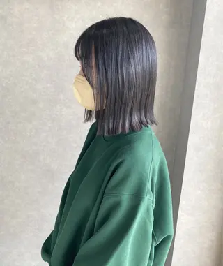 ミディアム カラー 艶カラー YOSHIMURAのヘアスタイル