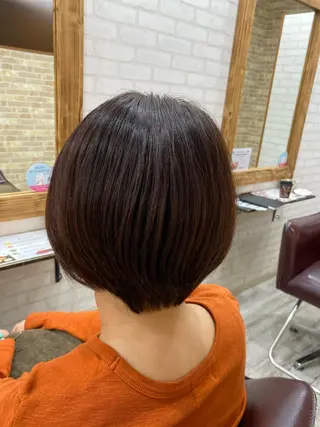 ショート 若山 敦のヘアスタイル