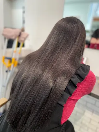 ロング カラー 京都美容師 塩のヘアスタイル