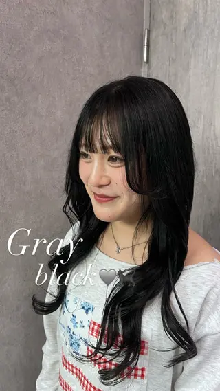 ロング SOL しゅのんのヘアスタイル