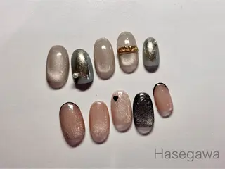 ネイル DROP所属・DROP 長谷川のネイルデザイン