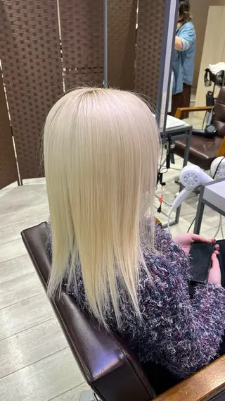 ミディアム カラー/エクステ 🤍ルナのヘアスタイル